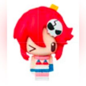 Gurren Lagann Yoko Winky Eye Mini Figure Charm Fortune Club Japan Anime 2009